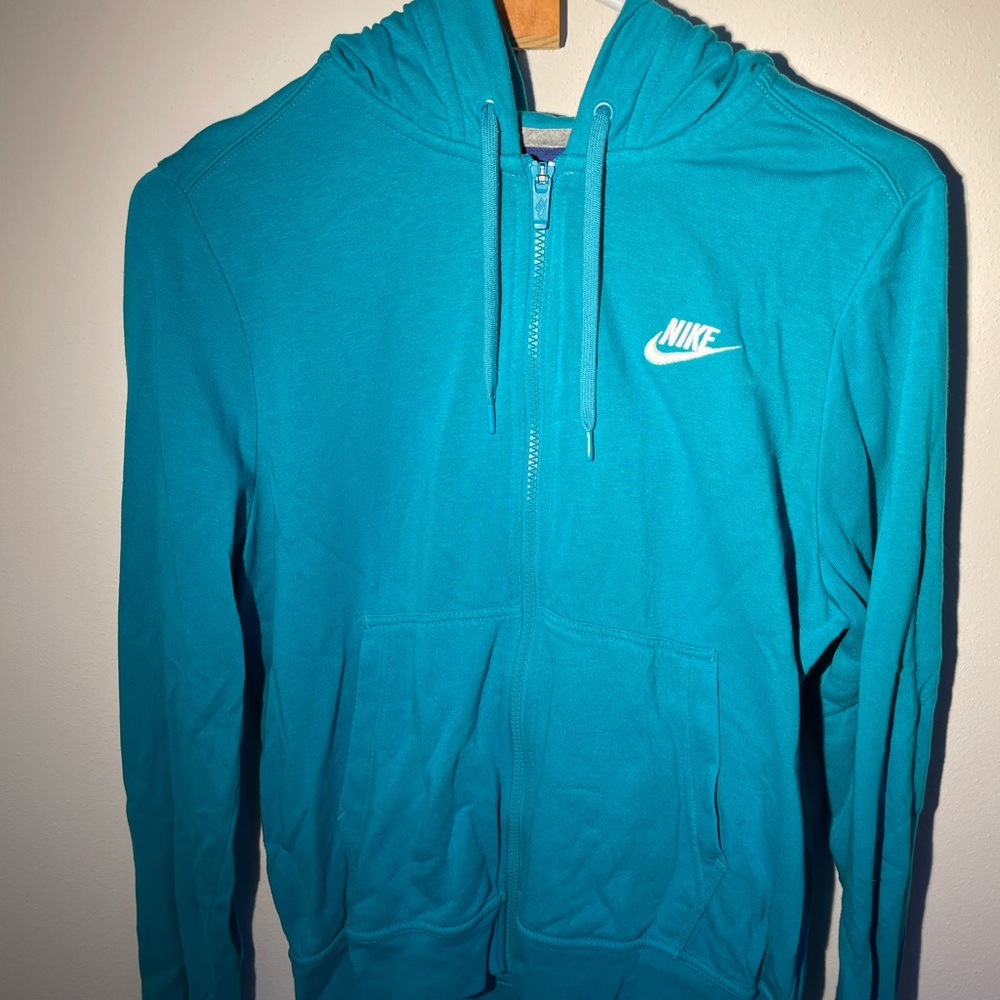 Blue Nike Zip Up Jacket